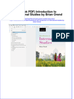 Full Download Ebook PDF Introduction To International Studies by Brian Orend PDF