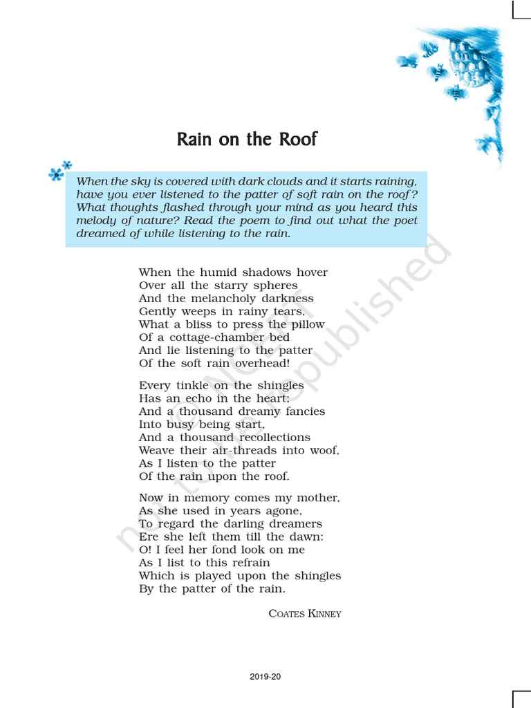 ncert-book-for-class-9-english-rain-on-the-roof-pdf