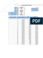 Amortizacion de Prestamos en Excel