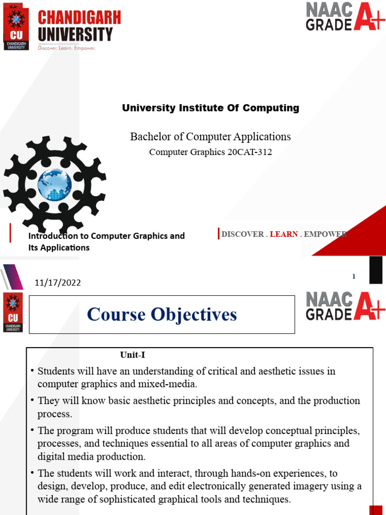 Computer Graphics Course Overview | PDF | Display Resolution | Computer ...