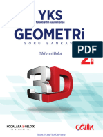 Çözüm YKS-AYT Geometri 3D Soru Bankasi