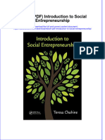 Full Download Ebook PDF Introduction To Social Entrepreneurship PDF