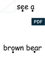 Bear Brown BIG Emergent Reader
