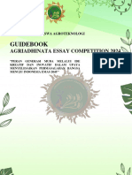 Guidebook Agriadhinata Essay Competition 2024 - HIMAGROTEK