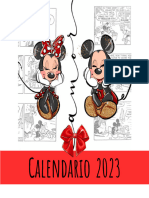 Calendario Mickey