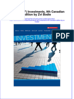 Full Download Ebook PDF Investments 9th Canadian Edition by Zvi Bodie PDF