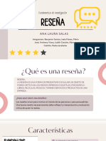 ¿Qué Es Una Reseña