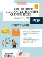 Exposé economie au feminin