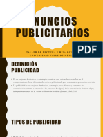 Anuncio Publicitario