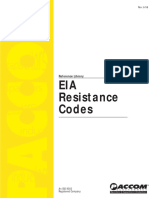 Eia Resistance Code