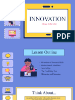 Basic Skills To Start A Research Education Presentation in Violet Yellow Semi-Realistic Flat Graphic Style