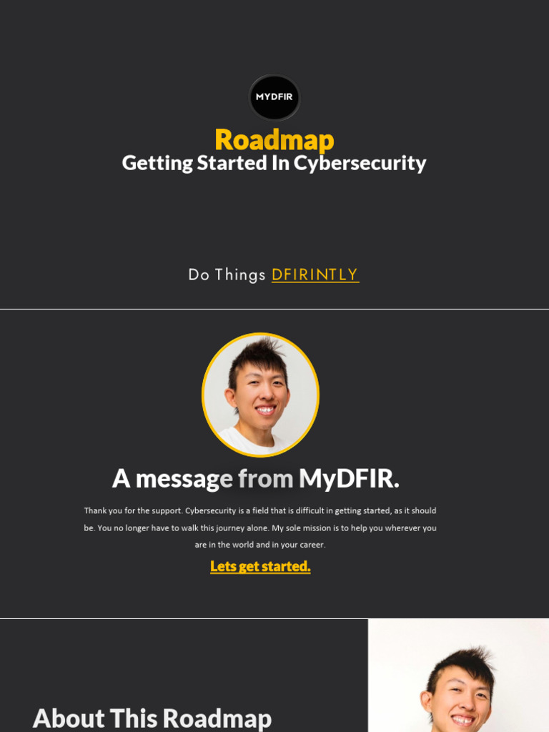 Mydfir Roadmap Pdf Comp Tia Computer Security