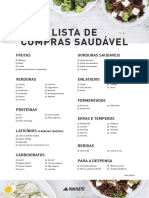 LIsta de Compras Saudáveis