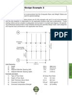 Composite Joist Design Example 2 Special Loadings