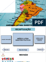 Geografia Aula AMERICA LATINA POLITICA