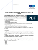 9.lista Cazuri Excepționale.