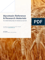 Mycotoxin Reference and Research Materials