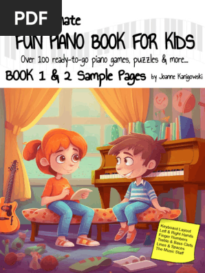 The Ultimate Fun Piano for Kids Book 1 2 Sample Pages FREE Download