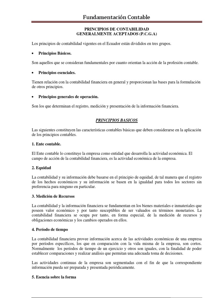 PCGA | PDF