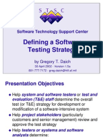 Software Testing Strategy