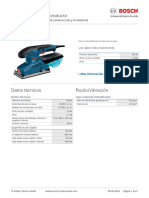 Ficha Tecnica - Lijadora Orbital Gss 23a