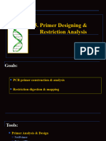 Chapter 5 - PrimerDesign and Restriction Digestion Analysis PRINT