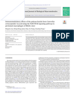 Immunomodulatory Effects of The Polysaccharide From Craterellus