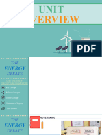 Energy Generation Part 1 - Unit Overview 22-23
