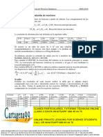 Practica 3 - Simulación de Reactores - Sim. y Opt. de Proc. Quím.