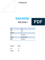 7.3 Human Nutrition IGCSE CIE Biology Ext Theory MS L