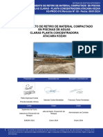 Procedimiento de Trabajo Piscina Aguas Claras