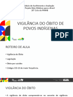 09 - Vigilância Do Óbito de Povos Indígenas Slide