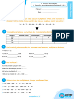 Multiples Et Diviseurs 3