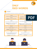 (SV) Commonly Confused Words