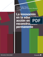 La Innovación en La Educación: Acción en Reconstrucción Permanente