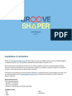 Pitch Innovations Groove Shaper Manual