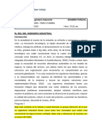 1 Examen Parcial I 2023-1 El Rol Del Ingeniero Industrial