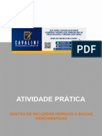 Atividade Prática - Gestão de Recursos Hídricos e Bacias Hidrográficas