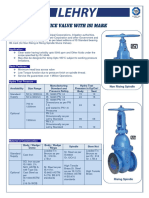 Sluice Valve With ISI Mark