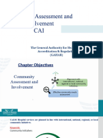 Community Assessment and Involvement CAI: The General Authority For Healthcare Accreditation & Regulation Gahar