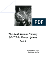 The Keith Oxman Sonny Stitt Solo Transcr