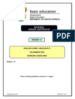 English HL P1 Nov 2022 MG