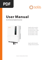 Solis Manual S6-EH1P (3-8) K-L-PRO EUR V1,0 (20230824)