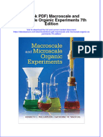 Full Download Ebook PDF Macroscale and Microscale Organic Experiments 7th Edition PDF