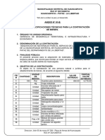 ESP. TECNICAS 001 - Limpieza Publica