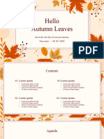 Hello Autumn Leaves - PPTMON