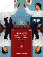 Japanese Assimilation Policies in Colonial Korea, 1910-1945 (Mark Caprio) (Z-Library)