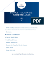 Demostración de Competencias