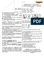 Exercícios - Pronomes - VUNESP