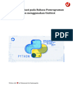 Modul Unittest Python